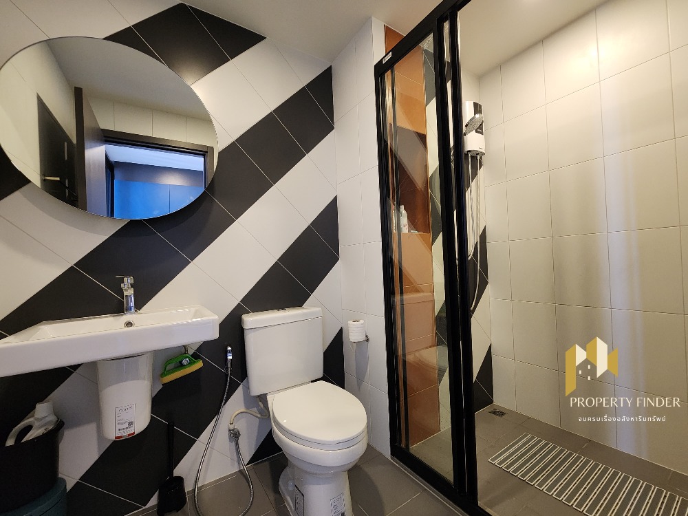 For RentCondoVipawadee, Don Mueang, Lak Si : Condo for rent, The Base Saphan Mai, loft room, 2 floors, ✅ Airport view, chill