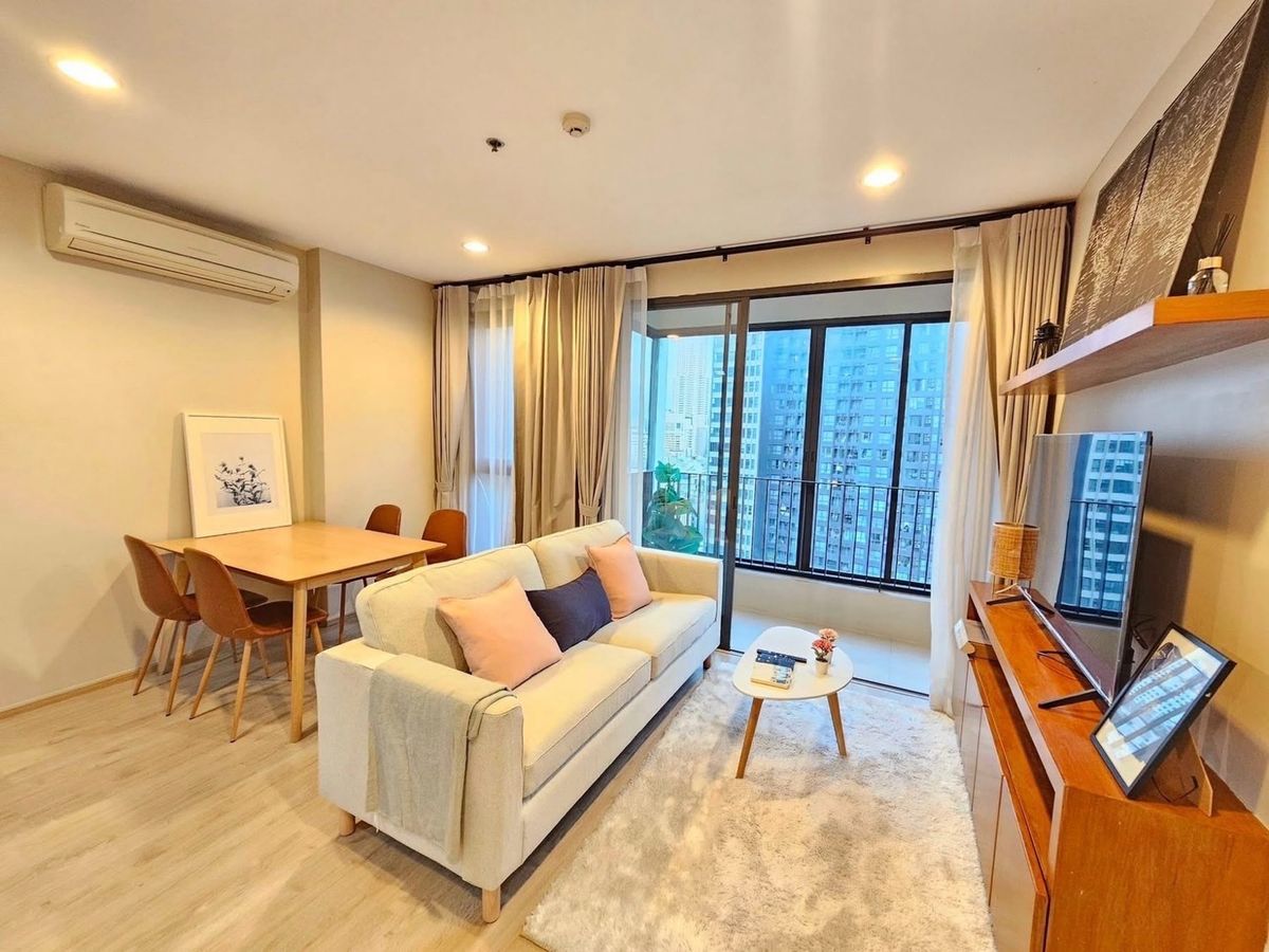 For RentCondoRatchathewi,Phayathai : 🔥Beautiful room for rent, special price, Ideo Q Ratchathewi🔥