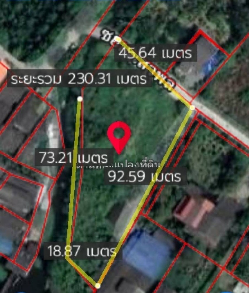 ขายที่ดินนนทบุรี บางใหญ่ บางบัวทอง : ขายที่ดินติดคลองอ้อมนนท์