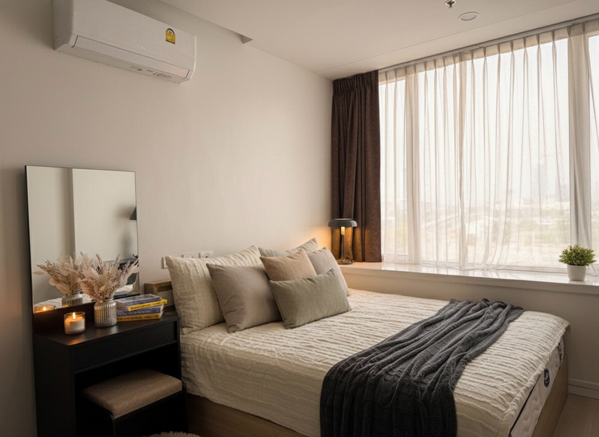 For SaleCondoRama9, Petchburi, RCA : For inquiries, call: 095-254-6826 Condo for sale or rent, TC Green Rama 9, near MRT Rama 9. There are many rooms, high floors, beautiful views, selecting the best room location. Fully decorated, ready to move in