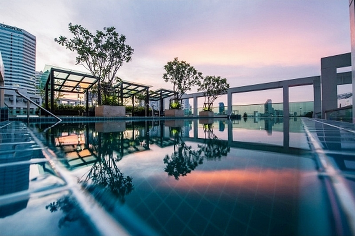 For SaleCondoRama9, Petchburi, RCA : For inquiries, call: 095-254-6826 Condo for sale or rent, TC Green Rama 9, near MRT Rama 9. There are many rooms, high floors, beautiful views, selecting the best room location. Fully decorated, ready to move in