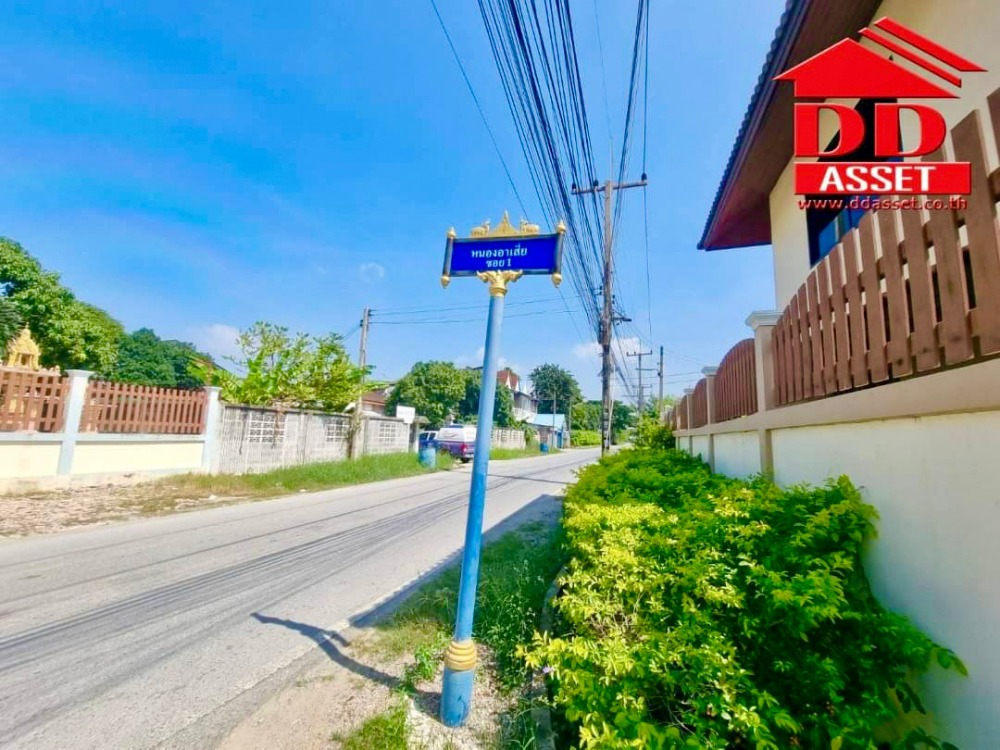 ขายที่ดินนครปฐม : ขายที่ดินเปล่า ติดถนน ซอยปฐมอโศก บ้านแพ้ว นครปฐม ติดถนน 2 ฝั่ง