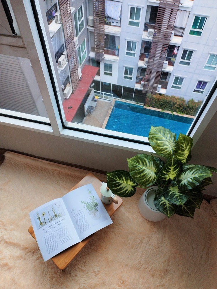 ขายคอนโดบางซื่อ วงศ์สว่าง เตาปูน : 💥Rare item เลย์เอ้าท์ พิเศษ วิวสระ สวยจริงไม่จกตา