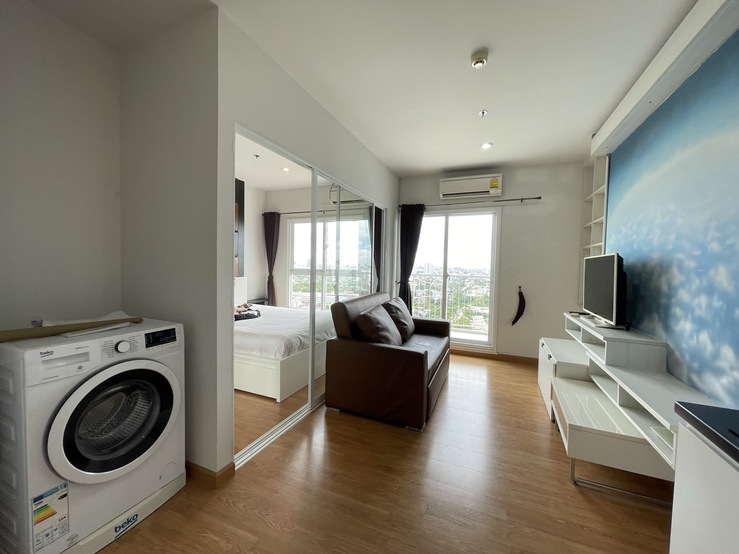 ขายคอนโดบางซื่อ วงศ์สว่าง เตาปูน : 📢📢 [ขายห้องพร้อมผู้เช่า]  Condo The Parkland Ratchada-Wongsawang 1 Bed 30 ตร.ม. ชั้น 25 แต่งครบ เพียง 2.45 ล้านบาท!!📌