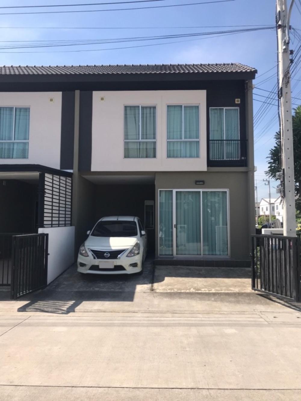For SaleTownhome : ทาวน์โฮม หลังมุม ปทุมธานี นนทบุรี บ้านพฤกษา ราชพฤกษ์ 345 ทำเลดี ฟรีต่อเติม ฟรีแอร์ ฟรีเฟอร์ เชื่อมต่อถนนราชพฤกษ์ ชัยพฤกษ์ กาญจนาภิเษก