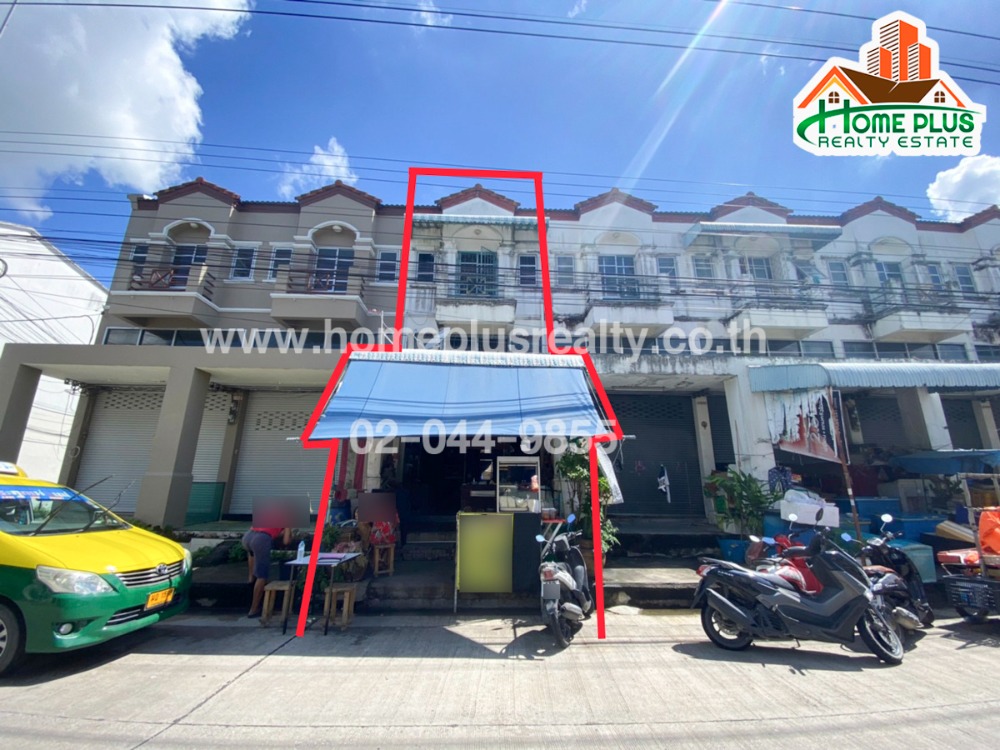 For SaleShop HouseSamut Prakan,Samrong : Village in Thailand, Bang Bo District, Samut Prakan (near Lotus Bang Bo)