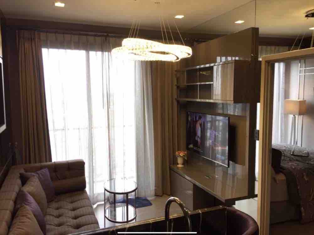 ให้เช่าคอนโดวงเวียนใหญ่ เจริญนคร : For rent Nye by Sansiri 1 bedroom high floor nice decoration