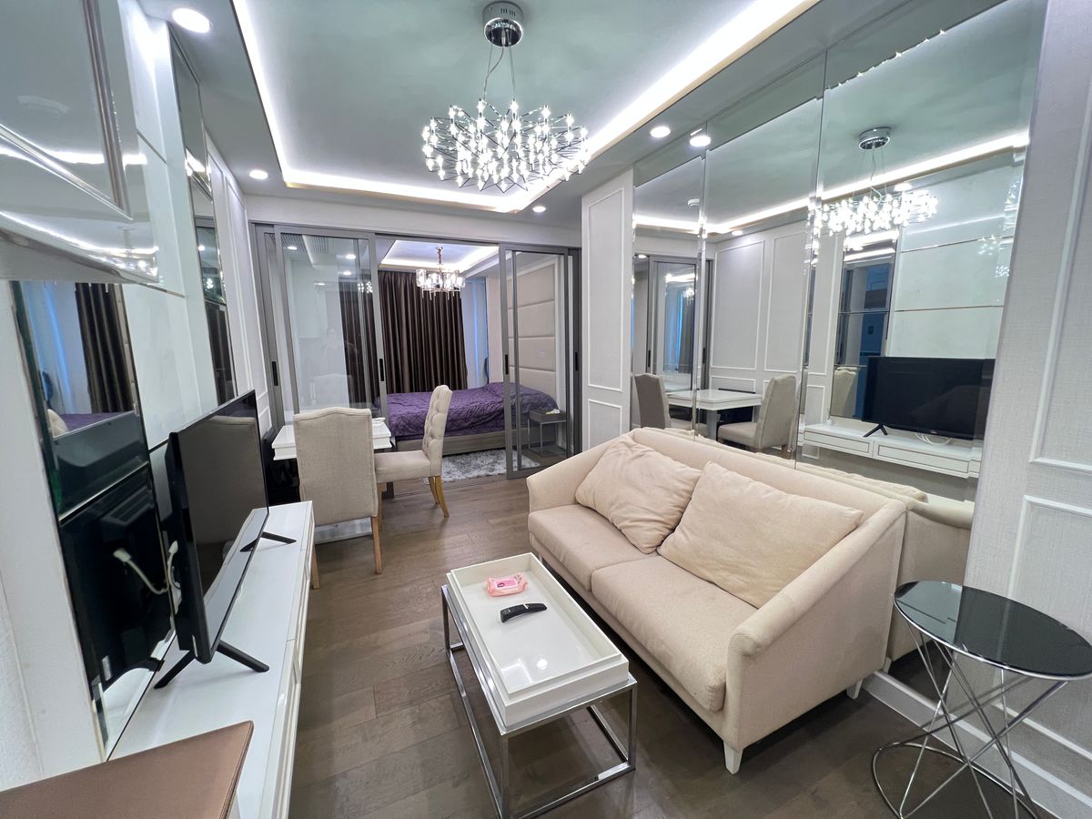 ให้เช่าคอนโดรัชดา ห้วยขวาง : 3955😊 For RENT ให้เช่า 1 ห้องนอน🚄ใกล้ MRT ห้วยขวาง🏢อมรันทา เรสซิเด้นซ์ Amaranta Residence🔔พื้นที่:35.00ตร.ม.💲เช่า:18,000฿📞O99-5919653,065-9423251✅LineID:@sureresidence