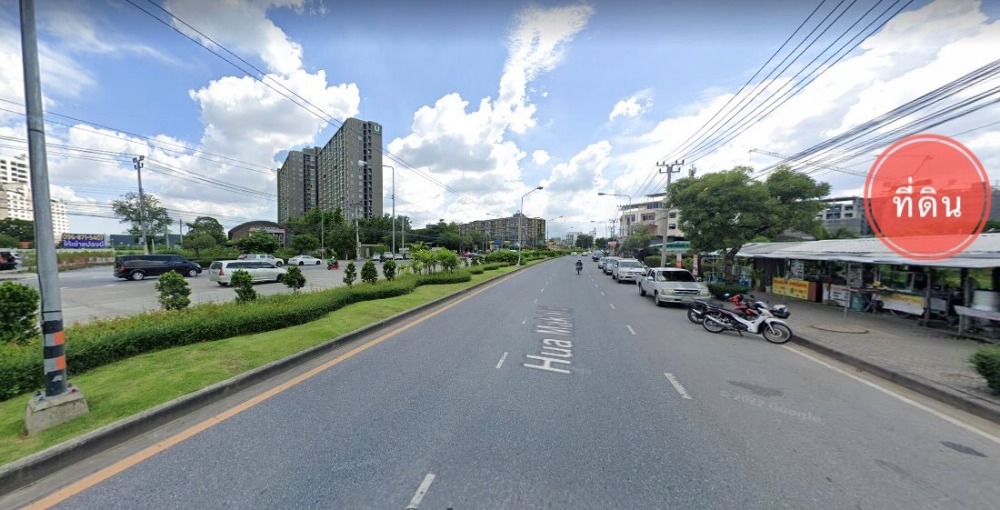 For SaleLandRamkhamhaeng, Hua Mak : Land for sale 1-3-14 rai, next to Hua Mak Road, excellent location in Ramkhamhaeng area, wide land, wide road, can build high-rise buildings.