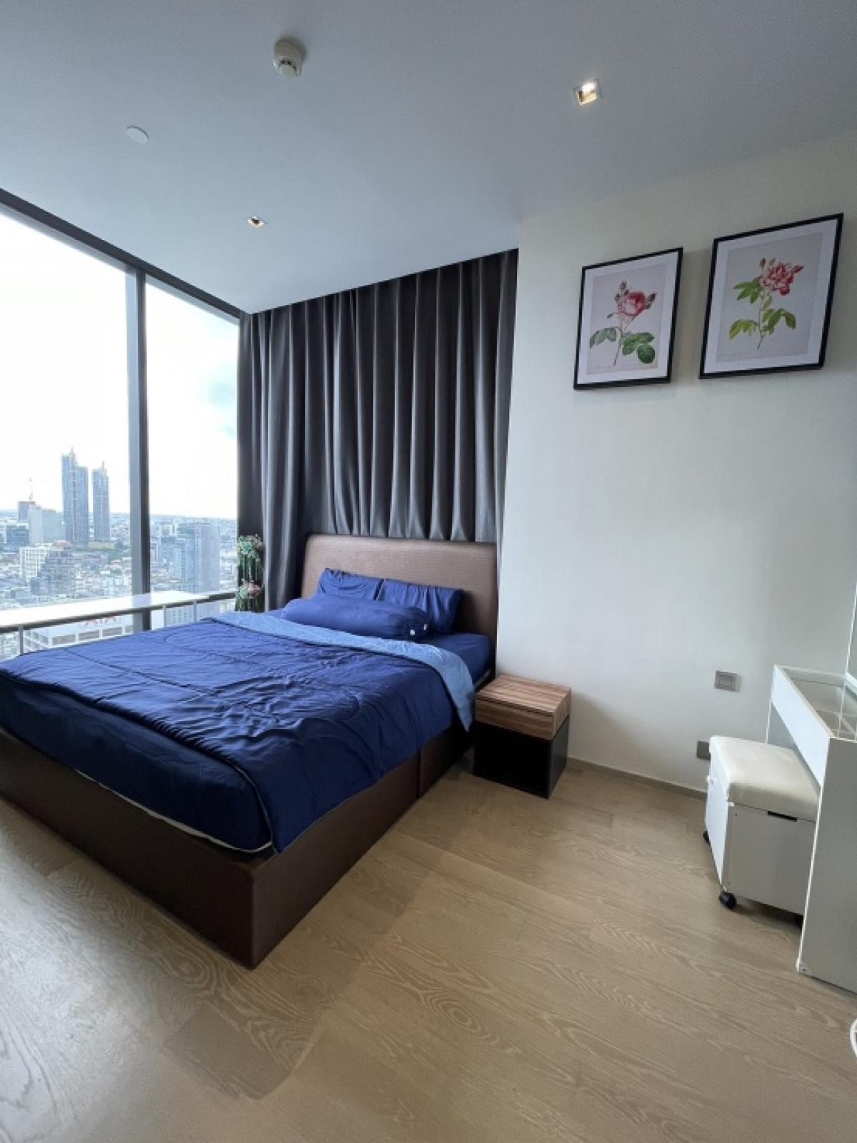 ให้เช่าคอนโดสีลม ศาลาแดง บางรัก : Rent 1BR 35sqm Fully Furnished 065-053-9935 Gunn