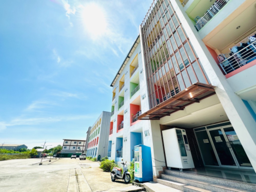 For SaleLandPattaya, Bangsaen, Chonburi : Amata land for sale With apartment 5 rai 1 ngan 93 square wah, Bang Tamru 4, Chonburi, near Amata Nakorn Industrial Estate. Suitable for investment