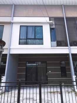 For RentTownhomeChachoengsao : 🚩🍀⭐Rent at a very low price / $ell at a very low price Modern townhouse, 5.5 m wide, Modi Villa Lat Krabang-Suvarnabhumi🔥
