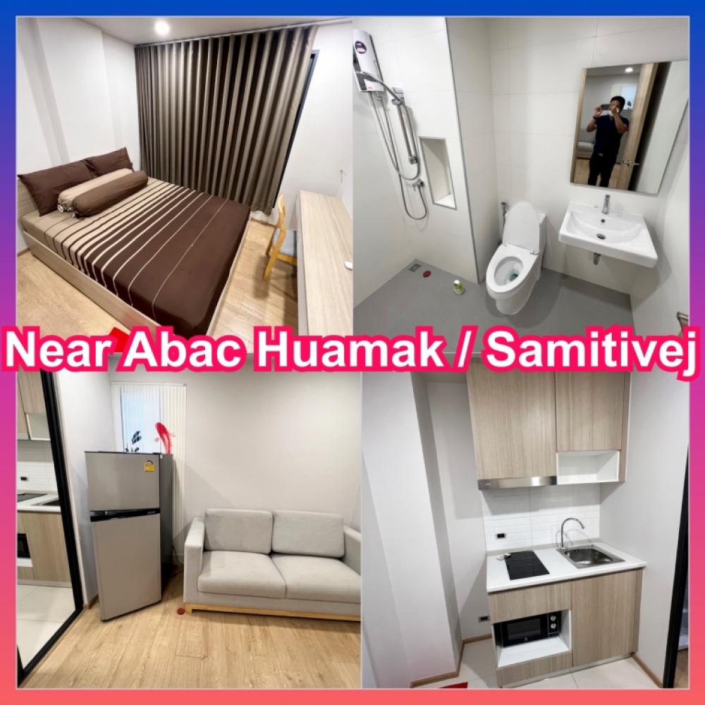 For RentCondoRama9, Petchburi, RCA : Cocoon Rama 9 Huamark Condo for rent near Samitivej Srinakarin Hospital Huamark Abac Huamark The nine Rama 9 behind Ramkhamhaeng University.