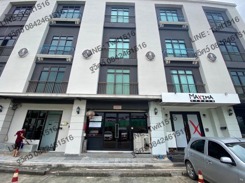For SaleHome OfficeRamkhamhaeng, Hua Mak : Urgent sale!!! 4-storey home office, Ramkhamhaeng 53, Chic District Project, Ram 53 >>>11.5 million <<<