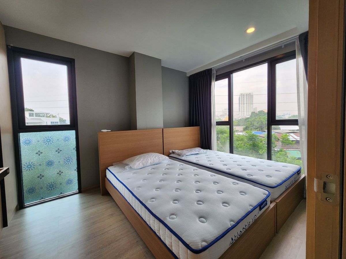 ให้เช่าคอนโดวงเวียนใหญ่ เจริญนคร : **สถานะตามภาพปก แบบ 2 Bed หายาก มือ 1 จอดรถได้ 2 คัน ** ให้เช่า The Most อิสรภาพ คอนโดใกล้ศิริราชที่สุด ใกล้MRTบางขุนนนท์ !! SN517.5