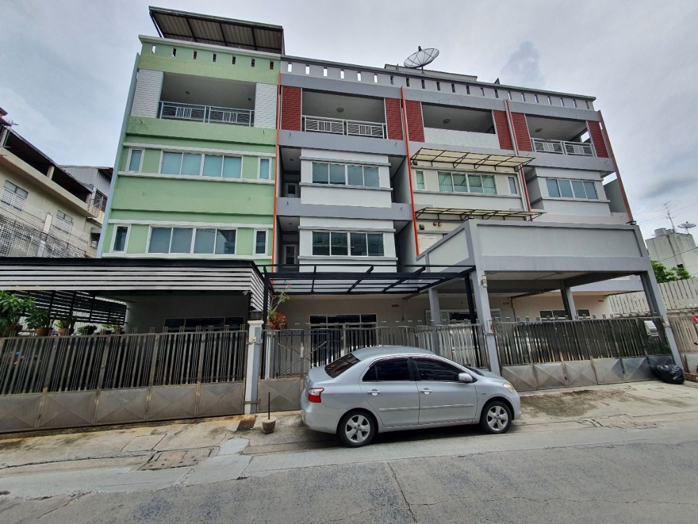 For SaleTownhomeRama3 (Riverside),Satupadit : Townhouse Rama 3 Soi 41, size 34.5 sq m., width 6 meters, 4 floors, new condition, never been in