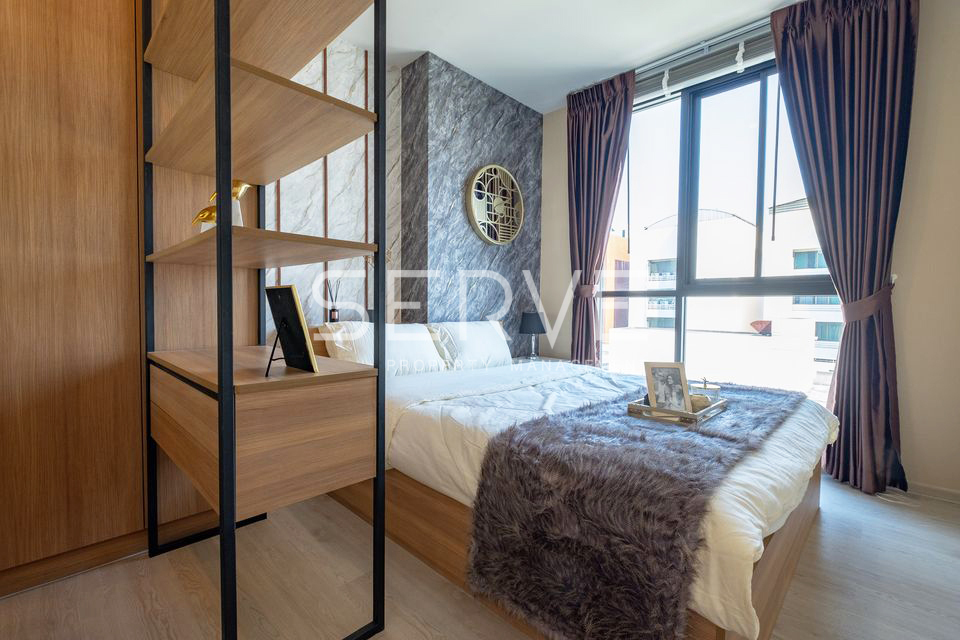 For RentCondoBangna, Bearing, Lasalle : 🔥🔥1 Bed Luxury Style New Condo in Bangna Area Good Location Next to Central Plaza Bangna & Big C at NUE Noble Centre Bangna Condo / For Rent