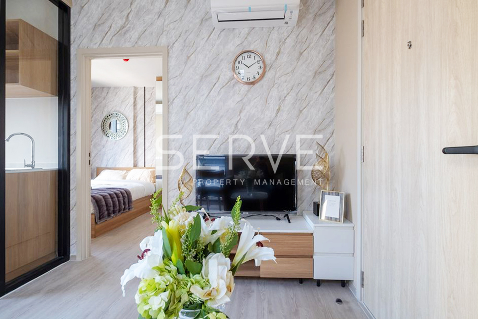 For RentCondoBangna, Bearing, Lasalle : 🔥🔥Luxury Style 1 Bed New Condo in Bangna Area Good Location Next to Central Plaza Bangna & Big C at NUE Noble Centre Bangna Condo / For Rent