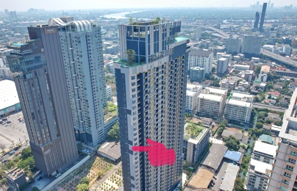 Sale DownCondoOnnut, Udomsuk : 🔥 1 Bed Plus Floor 22 (OK room) Special Type. Open view. Only 1 unit per floor can be adjusted to 2 beds.