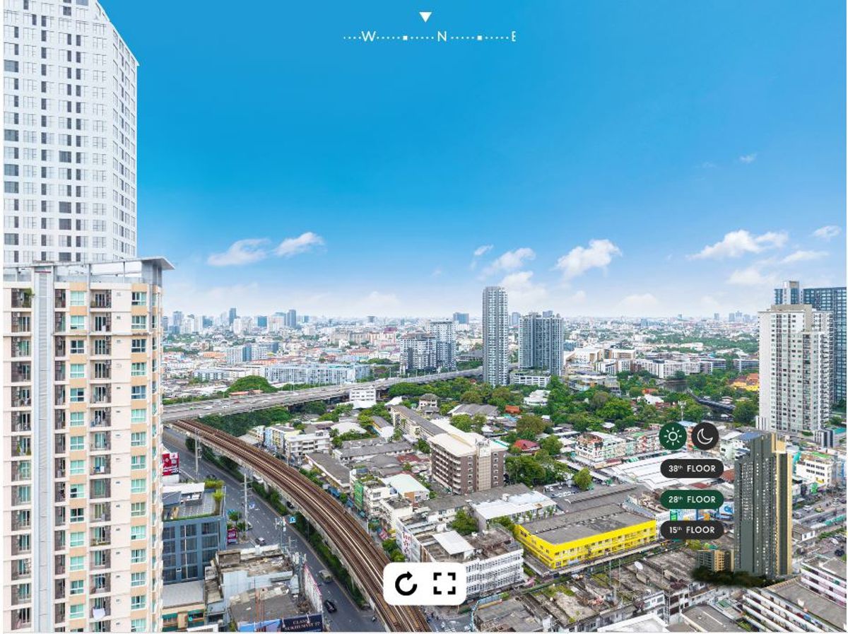 ขายดาวน์คอนโดอ่อนนุช อุดมสุข : 🔥 Rare ! 1 Bed Plus ชั้น 22 (วิวเปิดโล่ง 2 ด้าน) มีเพียงชั้นละ 1 Unit ปรับเป็น 2 นอนได้
