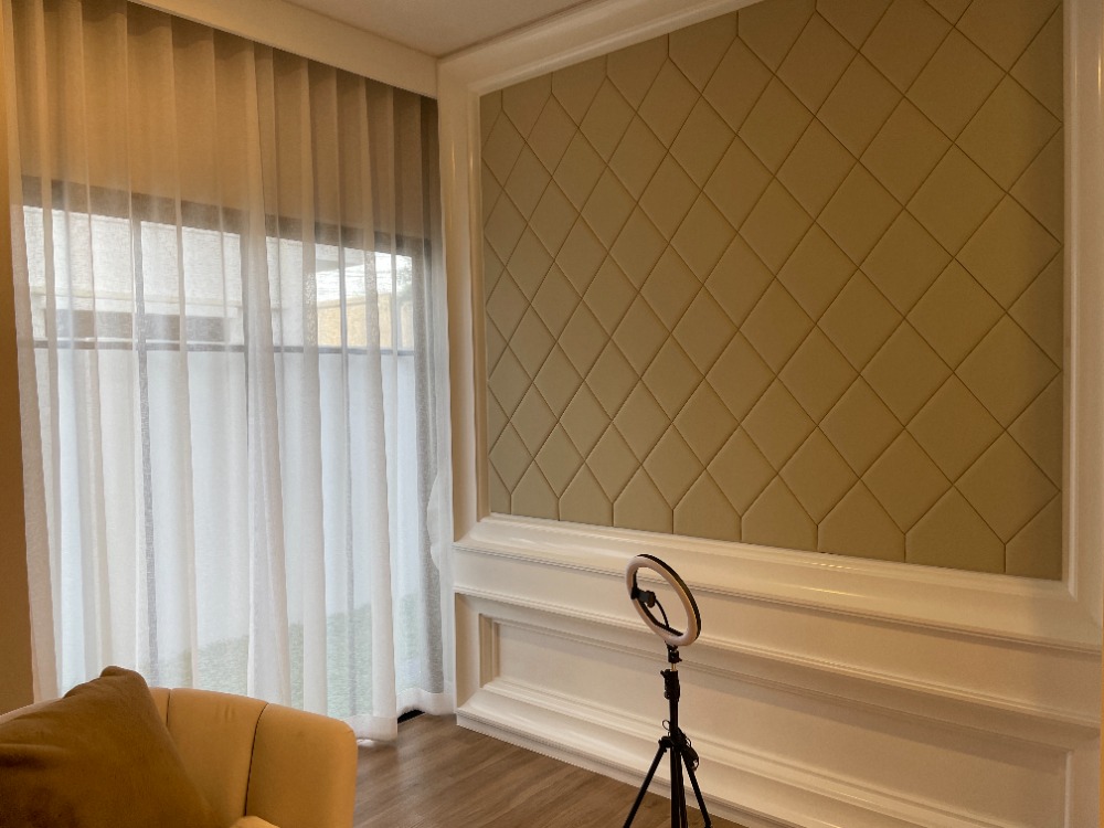 For SaleHousePathum Thani,Rangsit, Thammasat : Luxury 3-storey detached house for sale, Baan Nara Wongwaen-Ramintra, Modern European style, fully furnished. Near the entrance to the Chalong Rat Expressway (Chatuchot checkpoint), Fashion Island and The Promenade, Synphaet Hospital