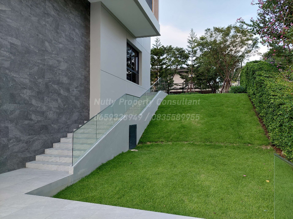 For SaleHouseLadkrabang, Suwannaphum Airport : LAKE LEGEND Bangna-Suvarnabhumi Luxurious lakeside with elevator and private pool