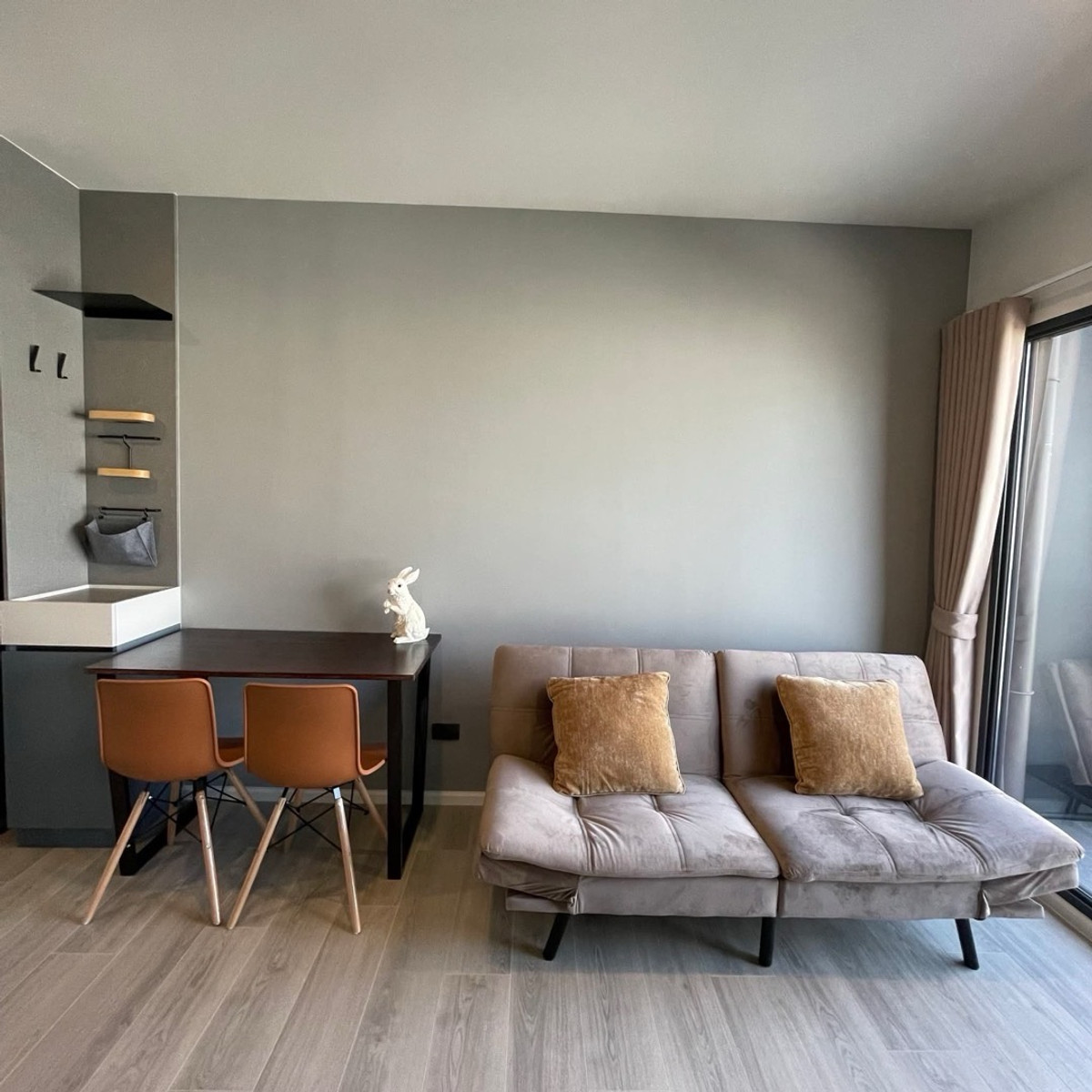 ให้เช่าคอนโดพระราม 3 สาธุประดิษฐ์ : 🔥เช่า ถูก 1ห้องนอน แต่งครบ  เดอะคีย์พระราม3