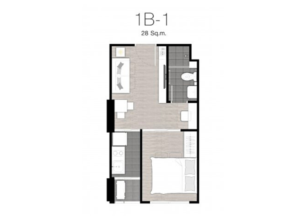 For SaleCondoChaengwatana, Muangthong : For sale, Niche id @ Pakkret Station, 16th floor (pool view), opposite Suankularb Nonthaburi School