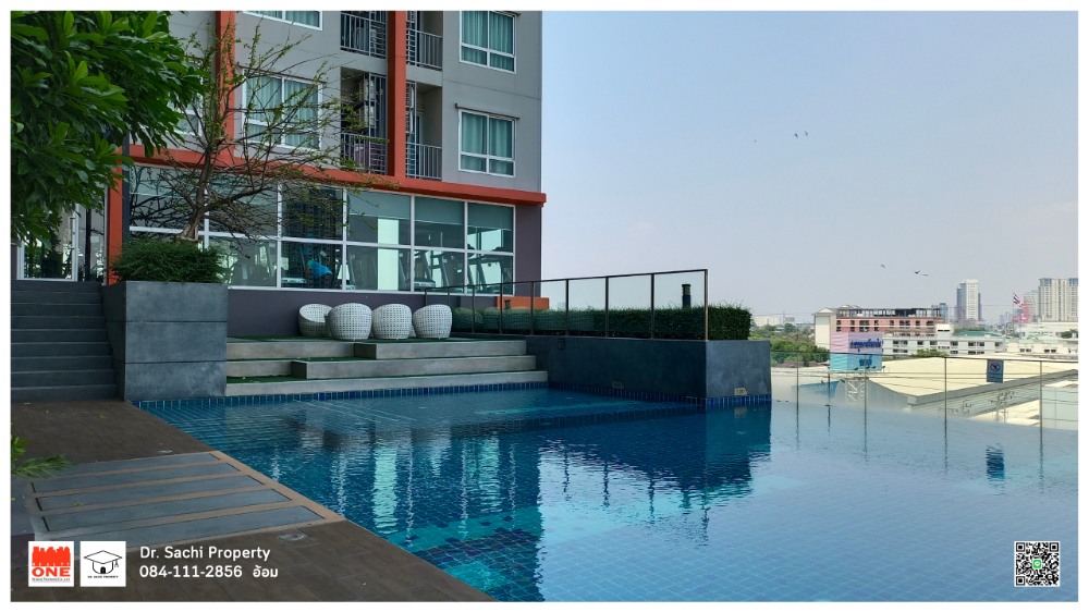 For SaleCondoChaengwatana, Muangthong : For sale, Niche id @ Pakkret Station, 16th floor (pool view), opposite Suankularb Nonthaburi School