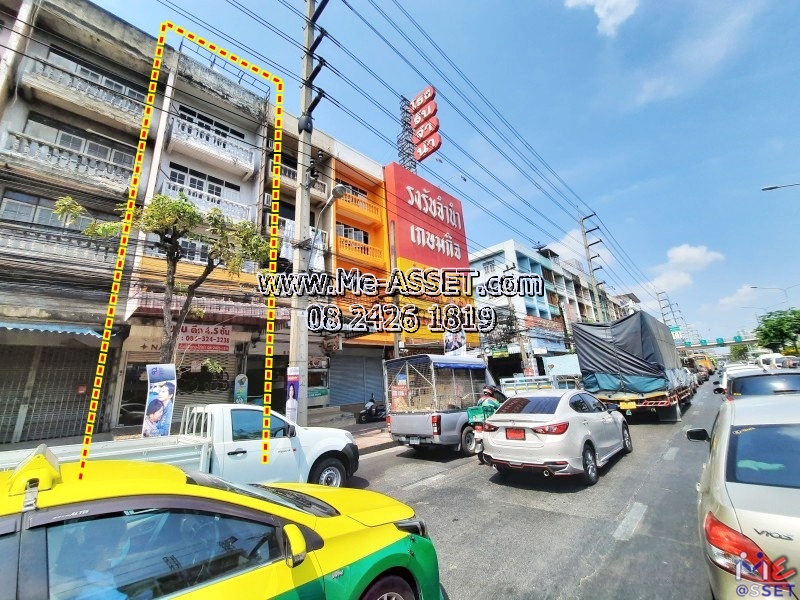ขายอาคารพาณิชย์บางแค เพชรเกษม : ขายและเช่า อาคารพาณิชย์ ใกล้รถไฟฟ้า หลักสอง บางหว้า ภาษีเจริญ บางแค พุทธมณฑลสาย 2 : ใกล้ รพ.เกษมราษฎร์ บางแค : 4.5 ชั้น 16 ตร.วา : CODE NN-91208