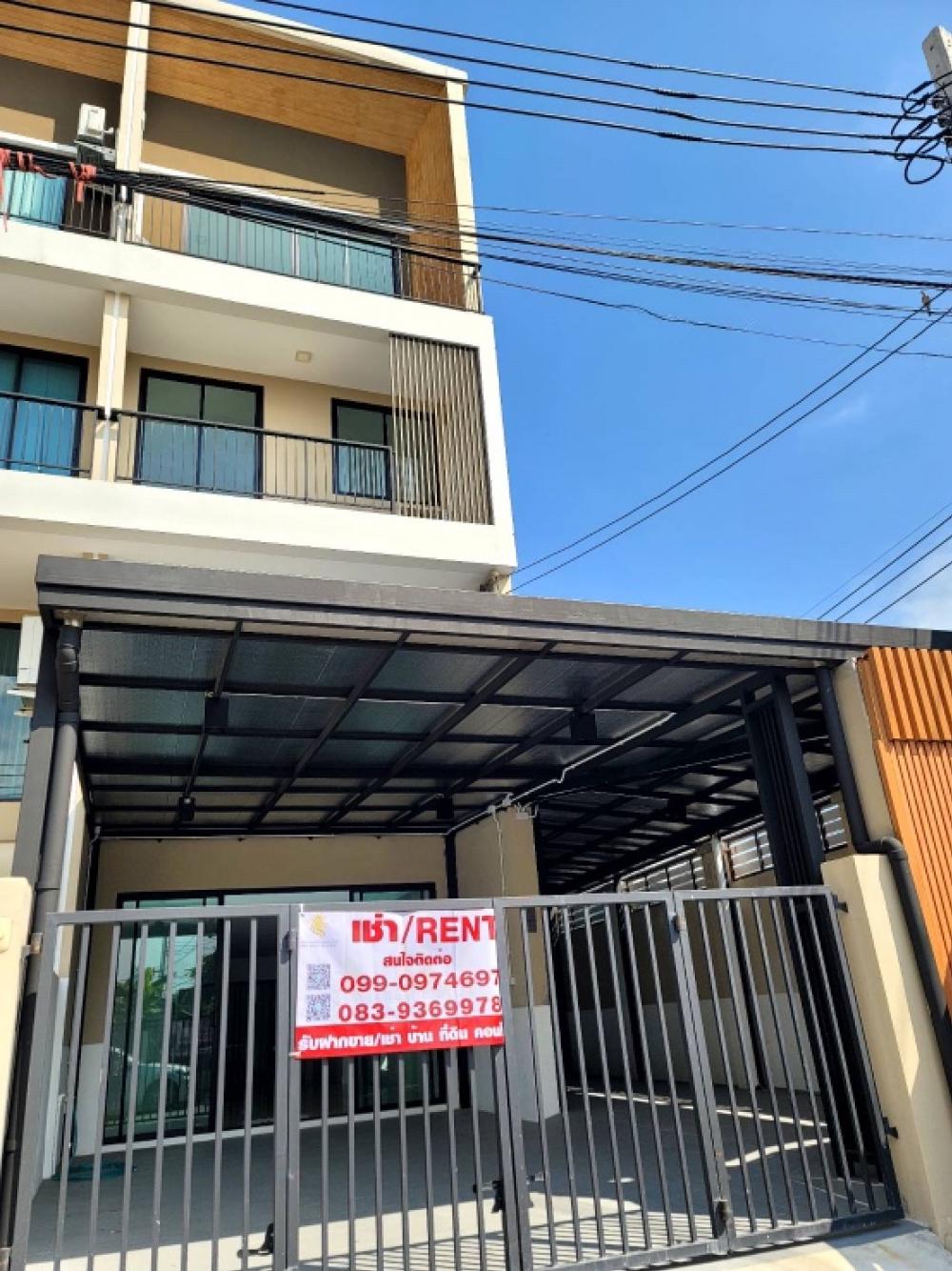 ให้เช่าโฮมออฟฟิศพระราม 2 บางขุนเทียน : 📣ให้เช่าอาคารพาณิชย์ 3 ชั้นครึ่ง โครงการ The Blisz@ Twenty Five ดาวคะนอง - พระราม 2 🏘️ ถ.พระราม2 ซอย23 ✅ สภาพดี เหมาะทำออฟฟิศหรือพักอาศัย ราคาเพียง 32,000/เดือน📌