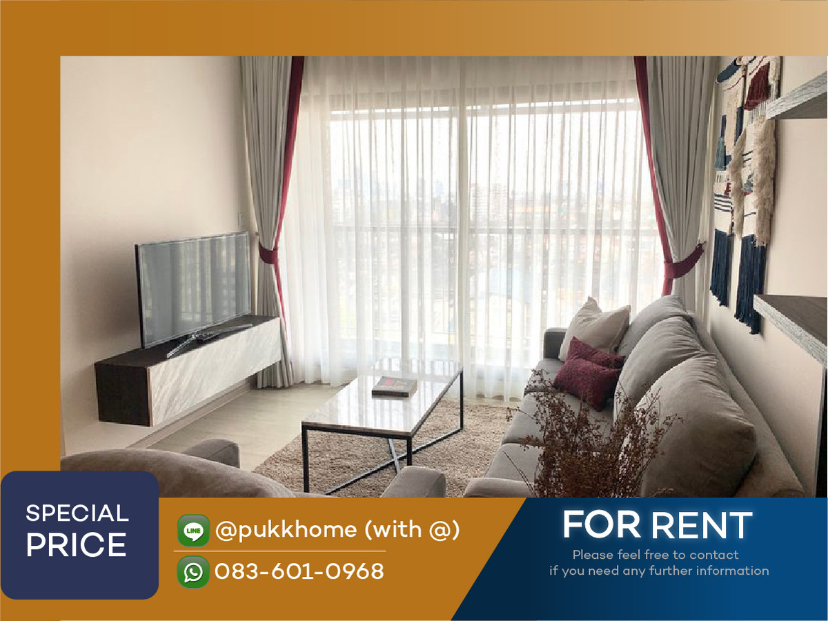 For RentCondoOnnut, Udomsuk : Life Sukhumvit 48 | 2 bedrooms, beautifully decorated 📞 Line : @pukkhome (with @)