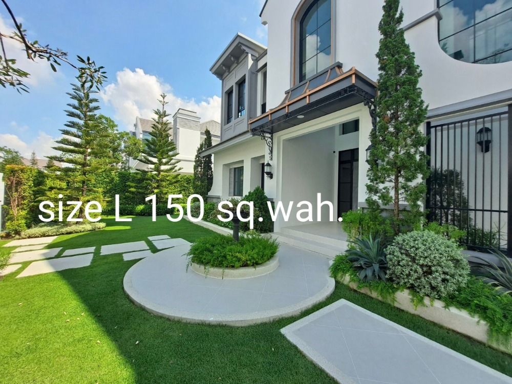 For SaleHousePattanakan, Srinakarin : K1381 For rent, Nantawan, Rama 9-Srinakarin, Krungthep Kreetha, 150 square meters, new house.
