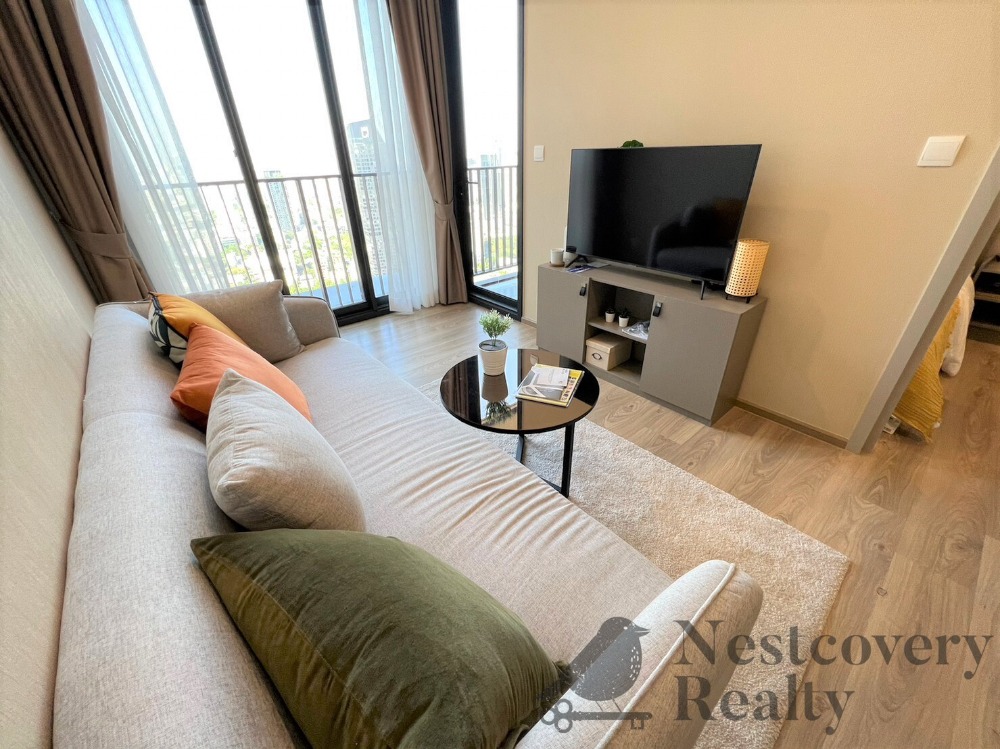 ให้เช่าคอนโดสุขุมวิท อโศก ทองหล่อ : High Floor! 1 Bedroom At Oka Haus By Nestcovery Realty