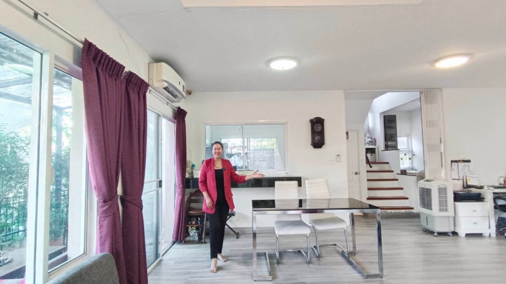 ขายบ้านนวมินทร์ รามอินทรา : ขาย / เช่า บ้านแปลงมุม ขายเท่าประเมิน 55 ตร.วา. 165 ตรม. มบ.เนเบอร์โฮม สุขาภิบาล 5 วัชรพล โซน F ME-065