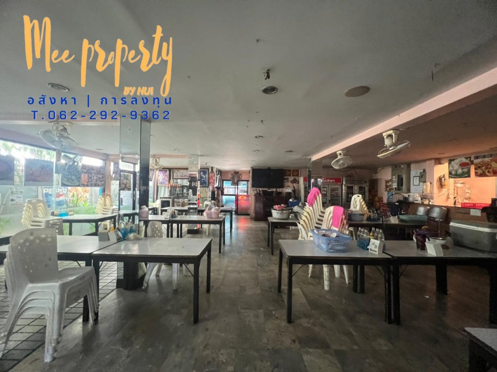 ขายอาคารพาณิชย์เลียบทางด่วนรามอินทรา : ขายตึกทำเลดีพร้อมกิจการและสูตรอาหาร ริมถนนศรีวรา ทาวน์อินทาวน์ อยู่ตรงข้ามเดอะซีน (ร้านทองดีโภชนา) 4 ชั้น 3 คูหา หน้ากว้าง 12 เมตร 66 ตร.ว. ME-058