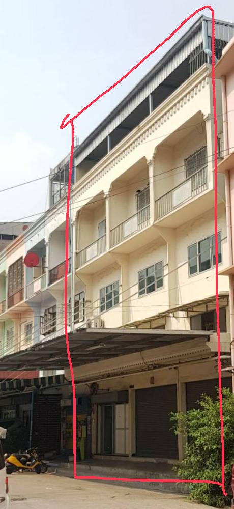 For SaleShop HouseRama 2, Bang Khun Thian : 3rd commercial building, hit through room, behind Central Rama 2, 50 meters past Soranoma