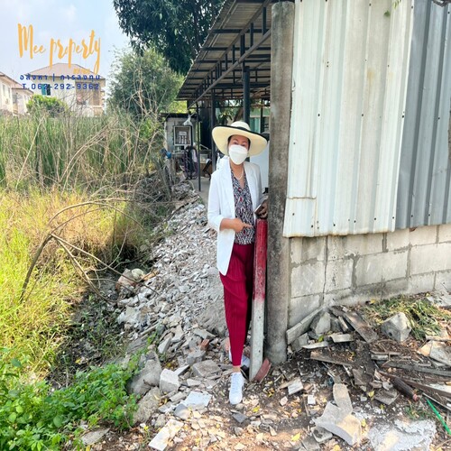 ขายที่ดินนนทบุรี บางใหญ่ บางบัวทอง : ขายที่ดิน 1 ไร่ ถนน.เลียบคลองเจริญสุข บางแม่นาง นนทบุรี ME-006