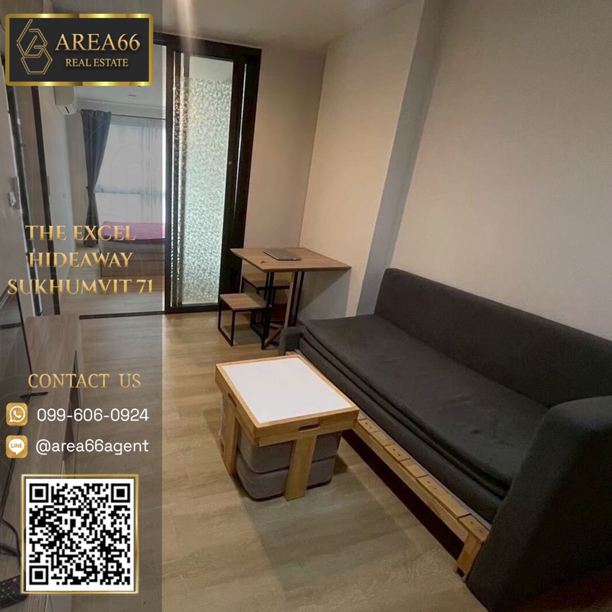For SaleCondoOnnut, Udomsuk : 🔥 For sale !! The Excel Hideaway Sukhumvit 71 condo