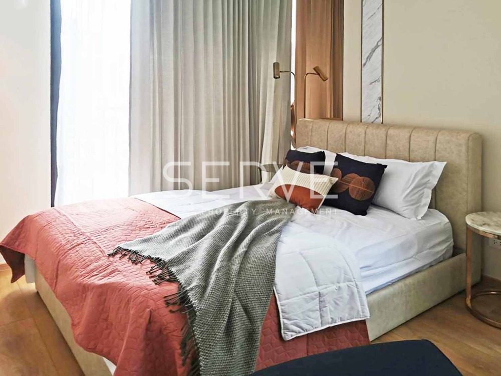 For RentCondoSukhumvit, Asoke, Thonglor : 🔥35K🔥- Luxury Style Corner Unit 1 Bed with Bathtub & Washlet Good Location in Phrom Phong Area Close to BTS Phrom Phong 500 m. at Noble BE33 Condo / For Rent