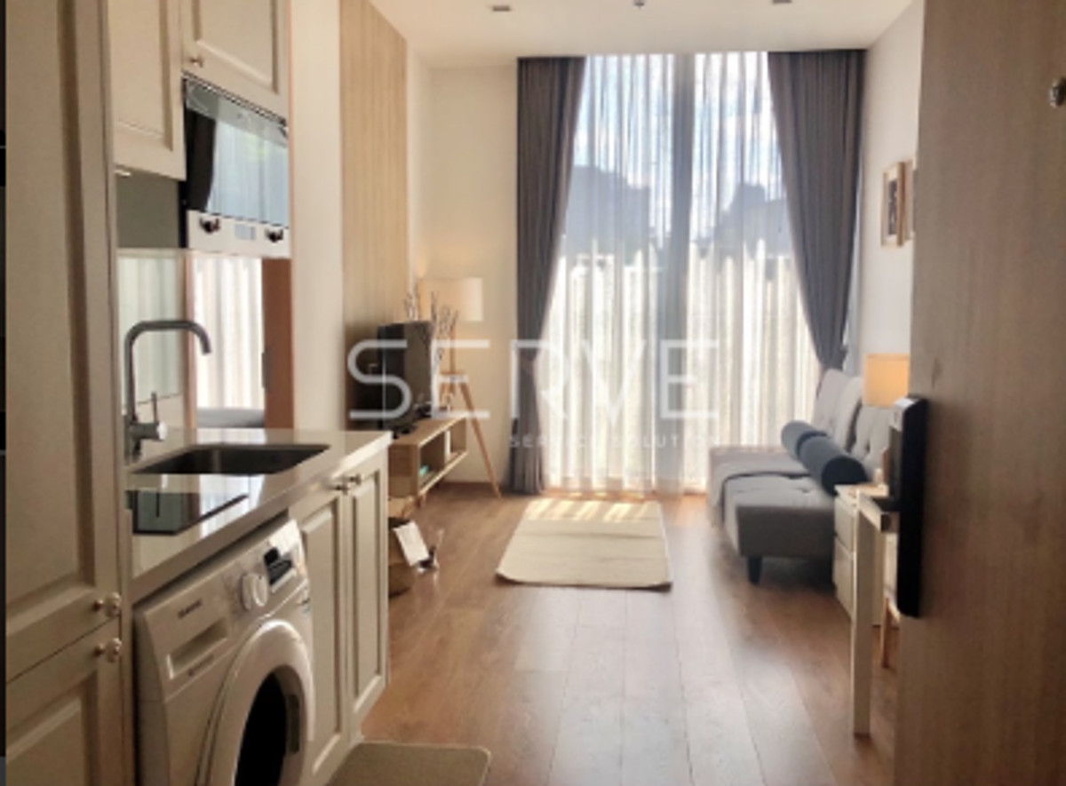 For RentCondoSukhumvit, Asoke, Thonglor : 🔥23K🔥- Modern Style 1 Bed with Bathtub & Washlet 34.79 sq.m. Close to BTS Phrom Phong 500 m. at Noble BE33 Condo / Condo For Rent
