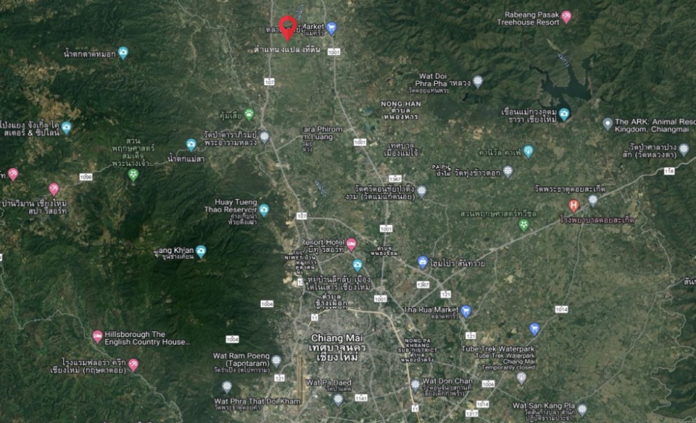 ขายที่ดินเชียงใหม่ : ขาย ที่ดิน 348 ตารางวา (3 งาน) ถมแล้ว ตำบลขี้เหล็ก อำเภอแม่ริม จังหวัดเชียงใหม่