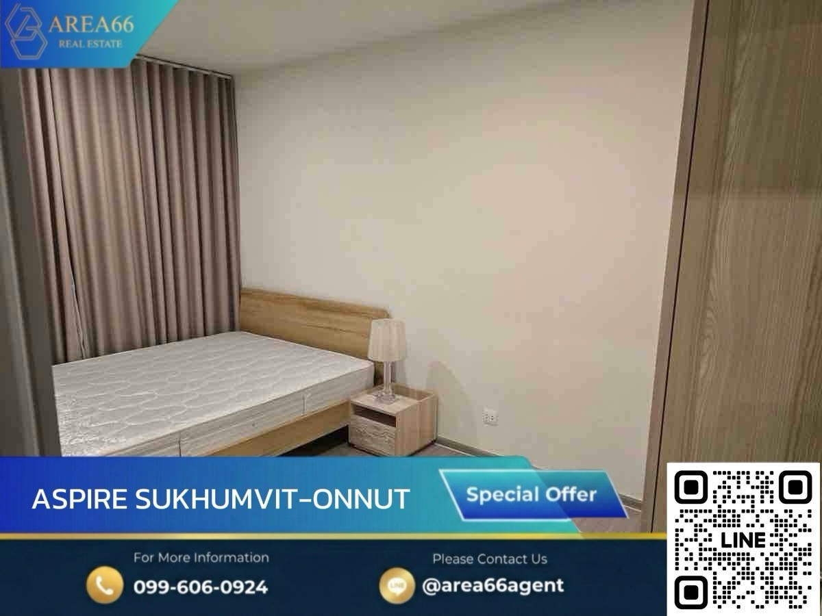 For SaleCondoOnnut, Udomsuk : 🔥 For sale !! Aspire Sukhumvit onnut Condo