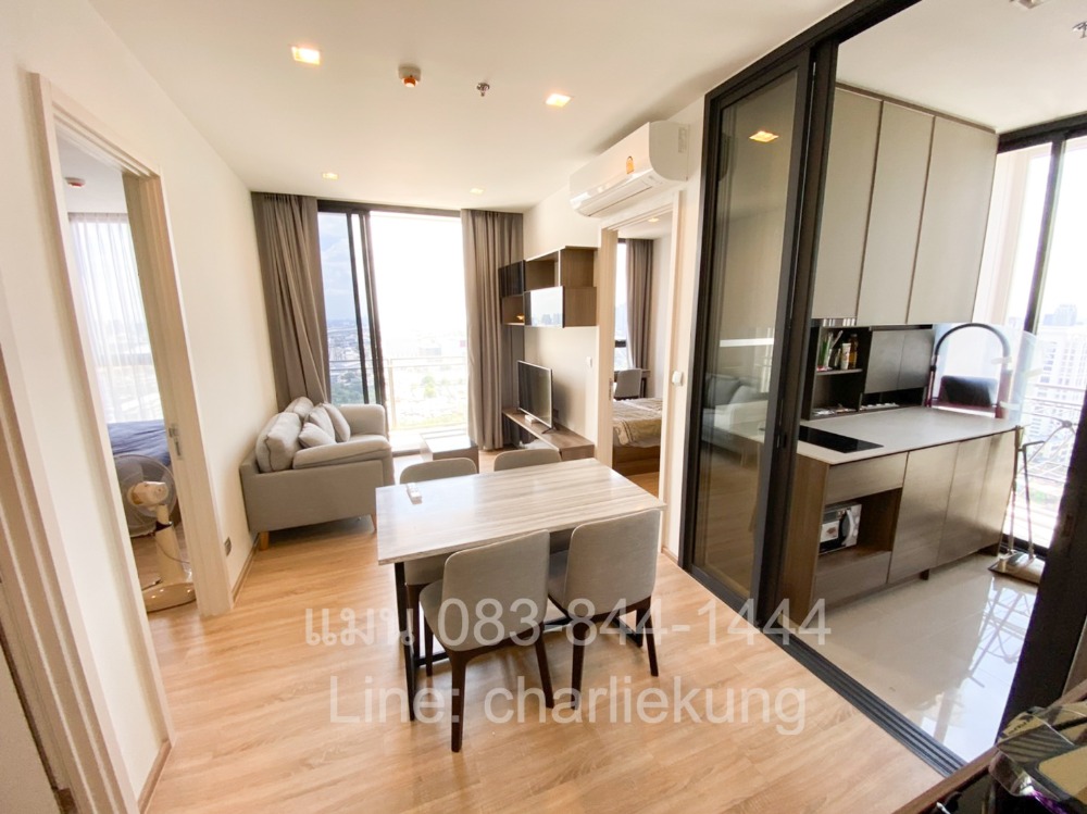 For RentCondoSapankwai,Jatujak : 🔥For Rent! The Line Phahon-Pradipat 1 Bedroom 52.66 SQM 30th+ Floor Corner Unit Facing North Fully Furnished 🔥65,000 Bath/Month