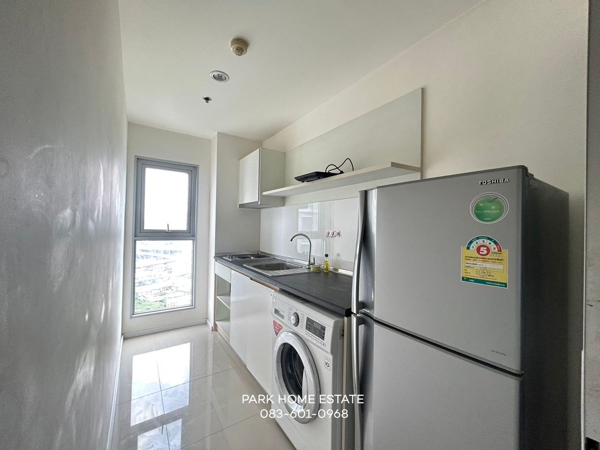 For RentCondoOnnut, Udomsuk : For rent, Aspire sukhumvit 48 / 34 sq.m., 16th floor, beautiful decorated room, ready to move in, good price ✨🏠