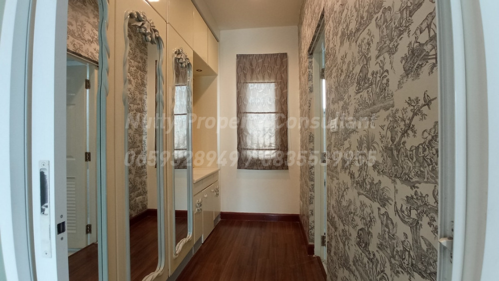 For SaleHouseLadkrabang, Suwannaphum Airport : Single House Burasiri On Nut Bangna styles resort area 52.5 square wah newly renovated