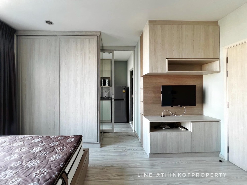 For RentCondoBangna, Bearing, Lasalle : 🔥 [ For Rent ] -  Ideo Mobi Eastgate / Fully furnished, Studio with unblockable view. Easily to travel around by BTS Bangna and close to BITEC only 10,500!! 👍