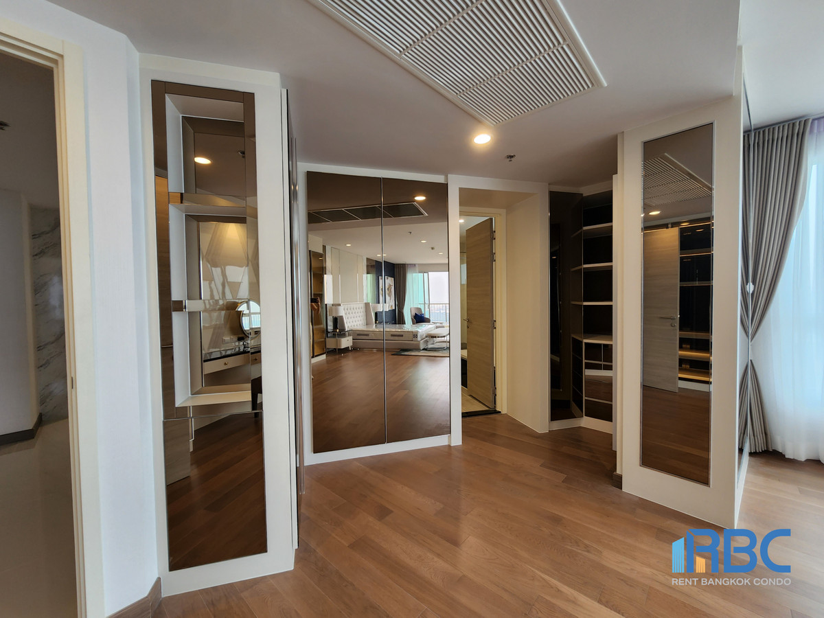 For RentCondoRama3 (Riverside),Satupadit : For Rent - Supalai Riva Grande (Rama 3) - Penthouse ,fully furnished