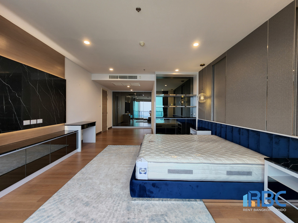 For RentCondoRama3 (Riverside),Satupadit : For Rent - Supalai Riva Grande (Rama 3) - Penthouse ,fully furnished