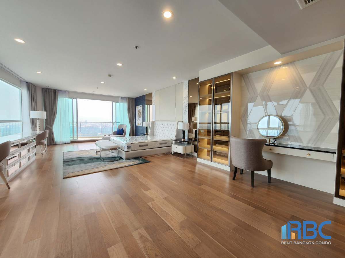 For RentCondoRama3 (Riverside),Satupadit : For Rent - Supalai Riva Grande (Rama 3) - Penthouse ,fully furnished